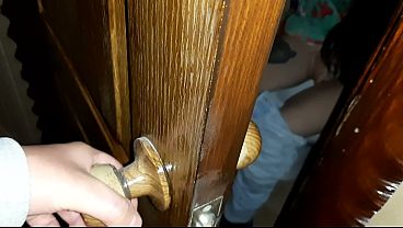 I caught a stranger masturbating in a public toilet