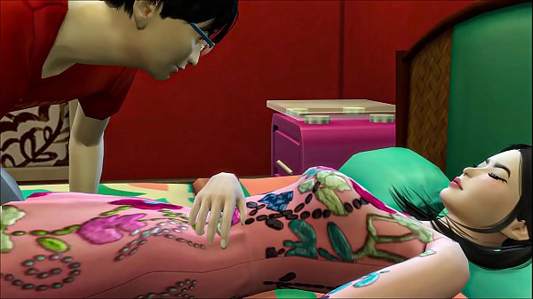 step Son Fucks Japanese After Waking Up In The Middle Of The Night